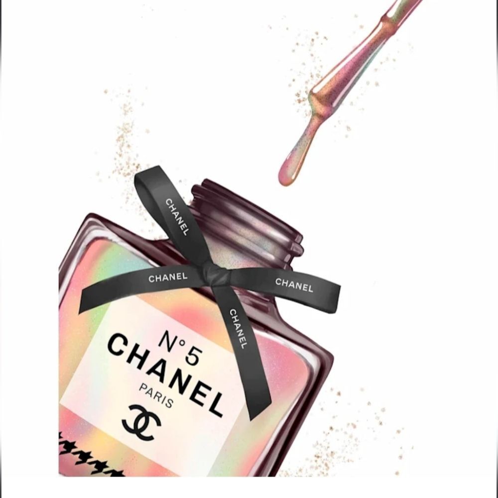 Stupell Industries Chanel No. 5 Nail Polish Drip Canvas Wall Decor